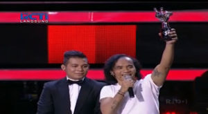 Mario G Klau Juara The Voice Indonesia 2016 bersama Coach Kaka